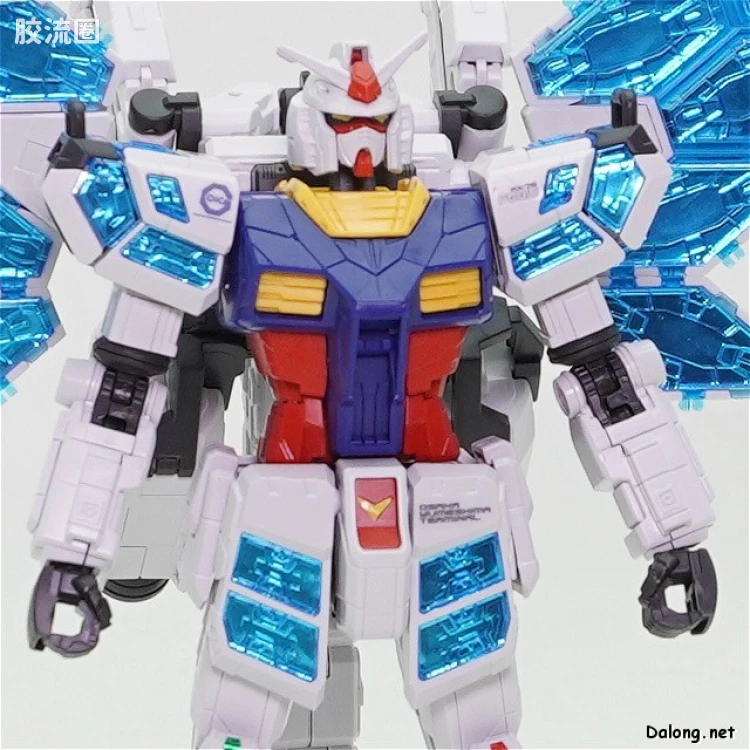GUNDAM NEXT FUTURE PAVILION 系列 1/144 RX-78F00/E 高达(EX-001 玻璃羽翼装备) - 图片