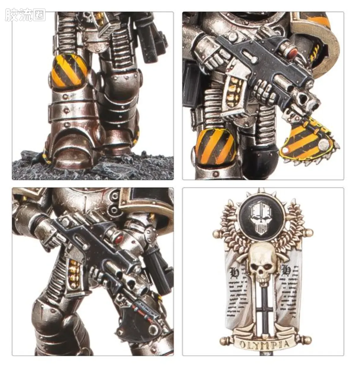 战锤：荷鲁斯之乱 Warhammer: The Horus Heresy 星际战士通用单位 3版 MkII型 战术小队 - 图片