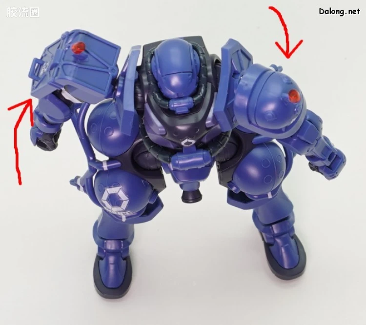 HG GQuuuuuuX系列 GQuuuuuuX普通版 02 军警扎古 - 图片
