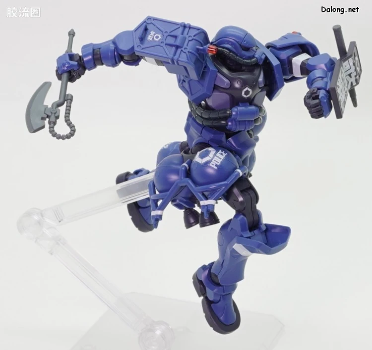 HG GQuuuuuuX系列 GQuuuuuuX普通版 02 军警扎古 - 图片