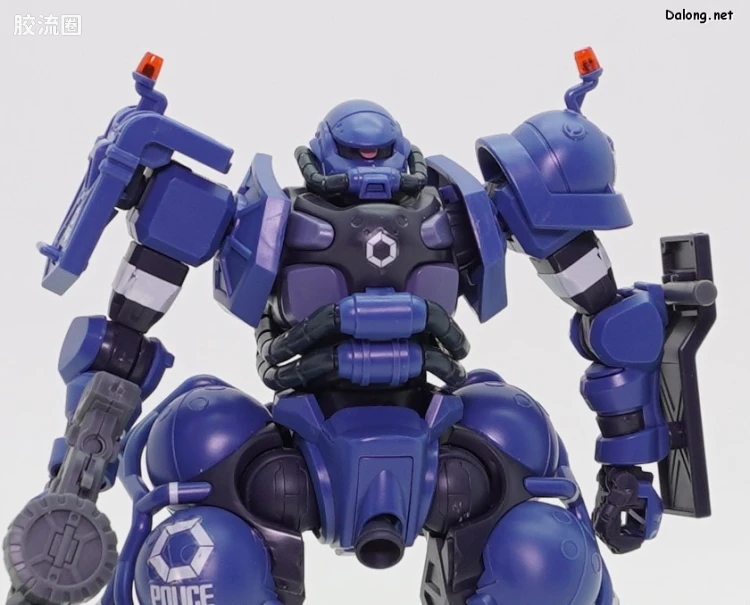 HG GQuuuuuuX系列 GQuuuuuuX普通版 02 军警扎古 - 图片