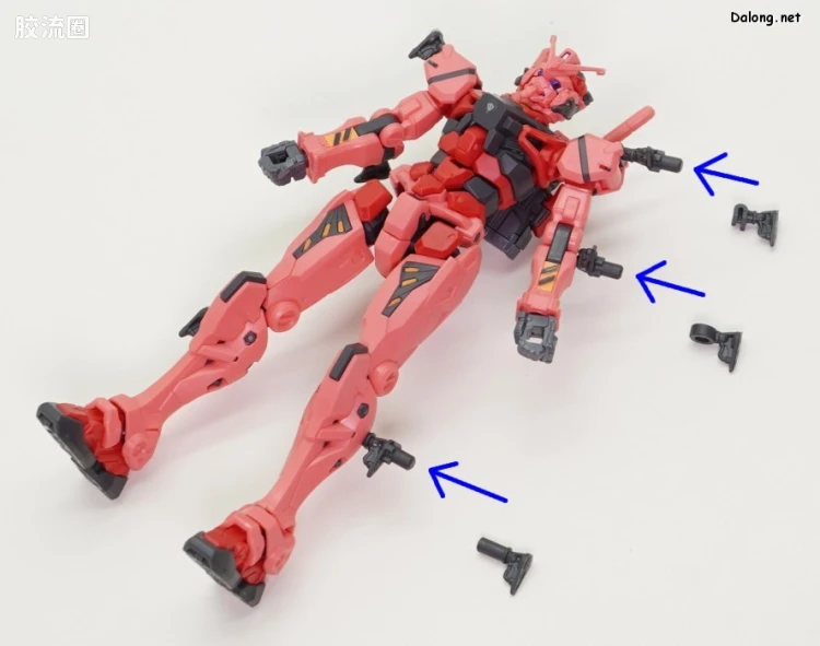 HG GQuuuuuuX系列 GQuuuuuuX普通版 04 红高达 - 图片