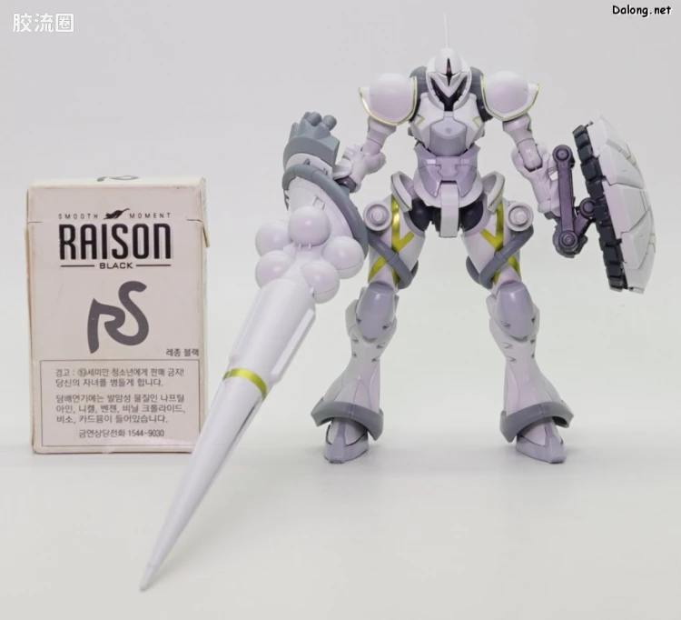 HG GQuuuuuuX系列 GQuuuuuuX普通版 07 泽维尔专用强人(白瓷装备) - 图片