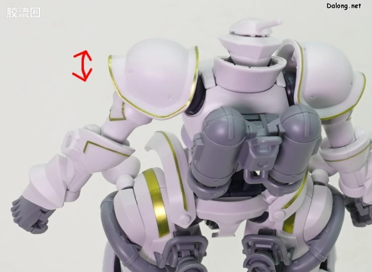 HG GQuuuuuuX系列 GQuuuuuuX普通版 07 泽维尔专用强人(白瓷装备) - 图片