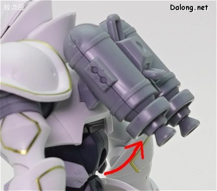 HG GQuuuuuuX系列 GQuuuuuuX普通版 07 泽维尔专用强人(白瓷装备) - 图片