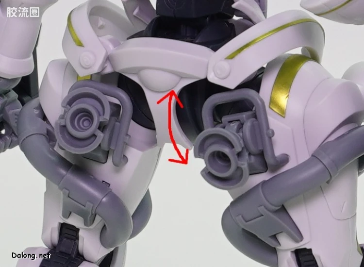 HG GQuuuuuuX系列 GQuuuuuuX普通版 07 泽维尔专用强人(白瓷装备) - 图片