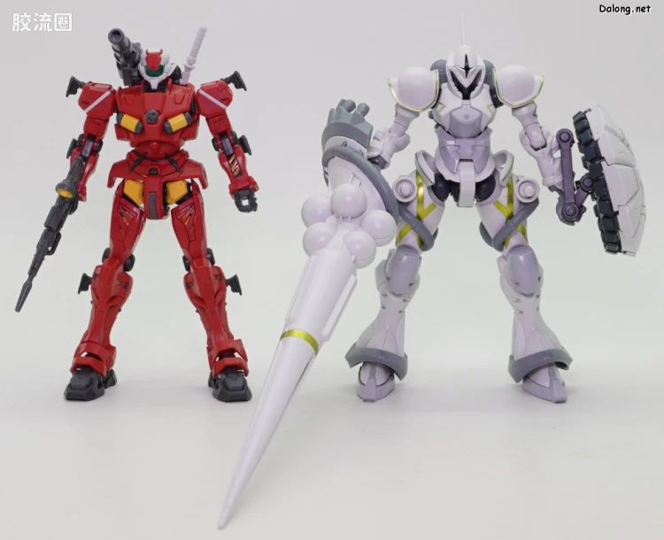 HG GQuuuuuuX系列 GQuuuuuuX普通版 07 泽维尔专用强人(白瓷装备) - 图片