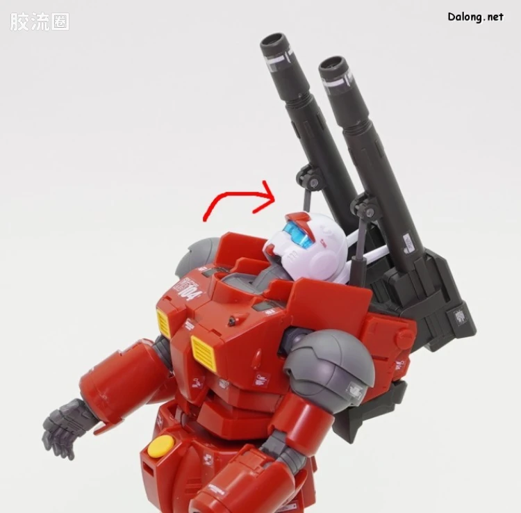 HG 高达库库鲁斯·多安的小岛剧场版 拼装模型 普通版 RX-77-02 钢加农(库库鲁斯·多安的岛版) - 图片