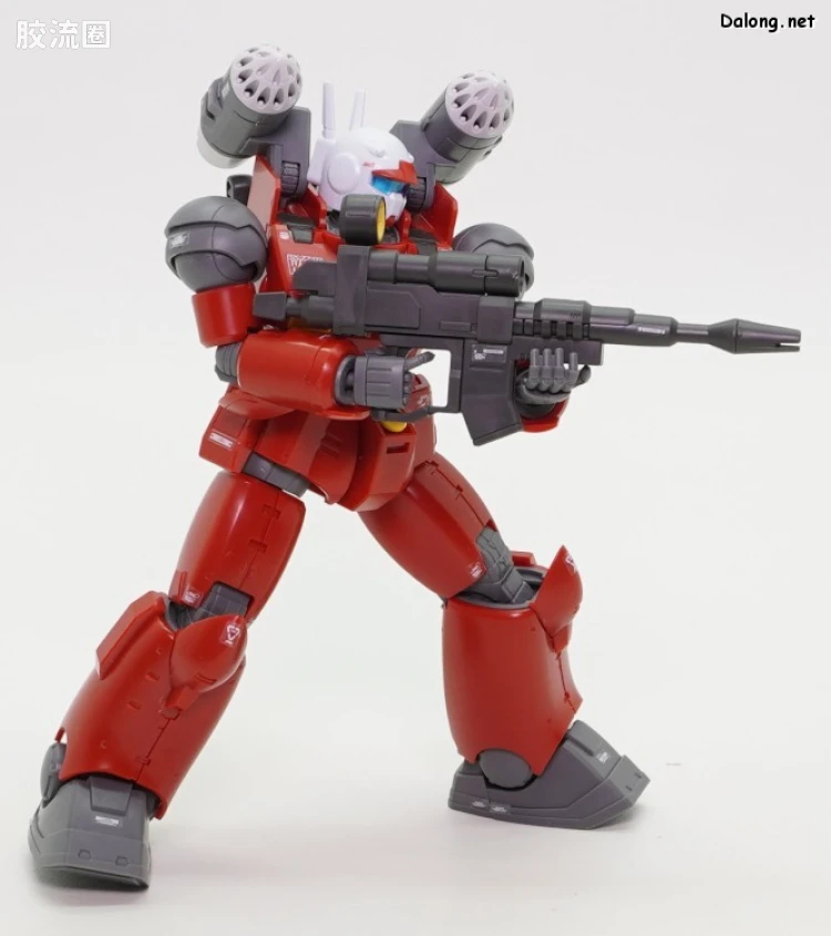 HG 高达库库鲁斯·多安的小岛剧场版 拼装模型 普通版 RX-77-02 钢加农(库库鲁斯·多安的岛版) - 图片