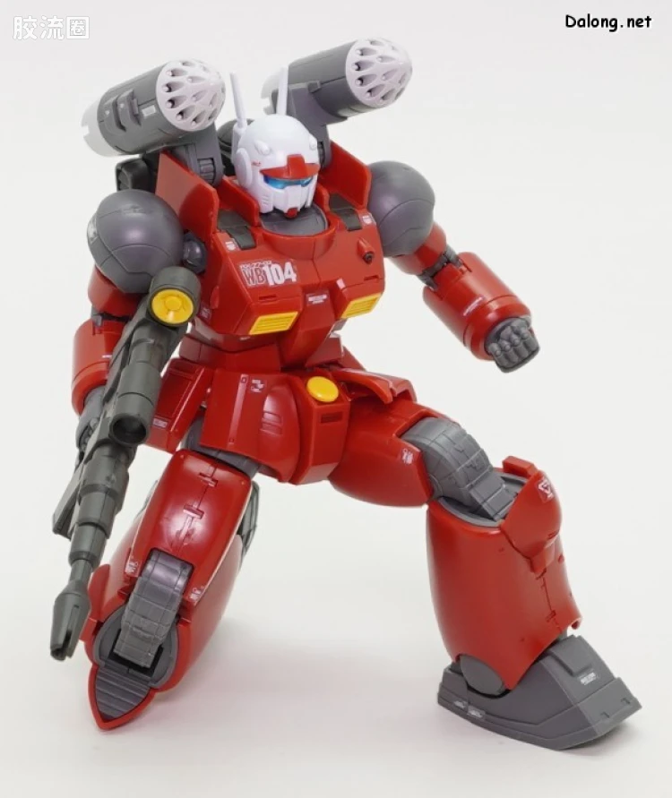 HG 高达库库鲁斯·多安的小岛剧场版 拼装模型 普通版 RX-77-02 钢加农(库库鲁斯·多安的岛版) - 图片