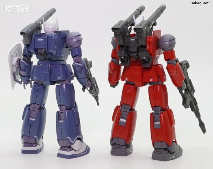 HG 高达库库鲁斯·多安的小岛剧场版 拼装模型 普通版 RX-77-02 钢加农(库库鲁斯·多安的岛版) - 图片