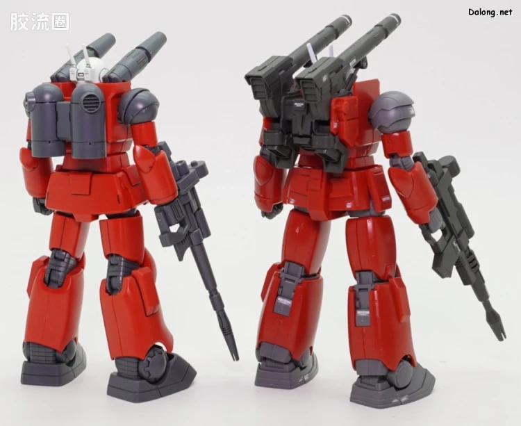 HG 高达库库鲁斯·多安的小岛剧场版 拼装模型 普通版 RX-77-02 钢加农(库库鲁斯·多安的岛版) - 图片