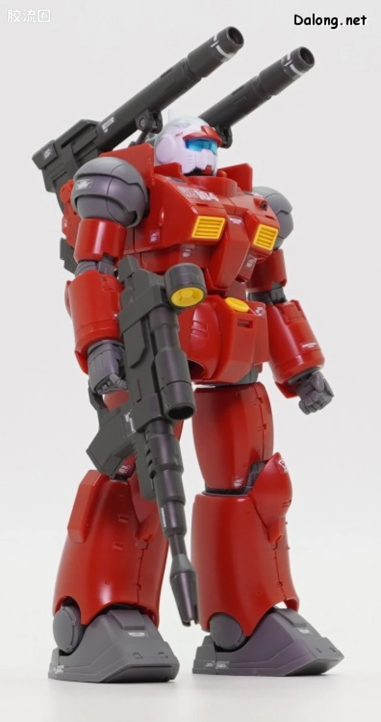 HG 高达库库鲁斯·多安的小岛剧场版 拼装模型 普通版 RX-77-02 钢加农(库库鲁斯·多安的岛版) - 图片