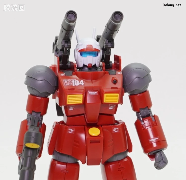 HG 高达库库鲁斯·多安的小岛剧场版 拼装模型 普通版 RX-77-02 钢加农(库库鲁斯·多安的岛版) - 图片