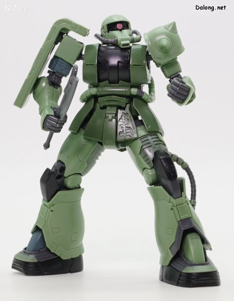 HG 高达库库鲁斯·多安的小岛剧场版 拼装模型 网络限定版 MS-06F 多安专用扎古 - 图片