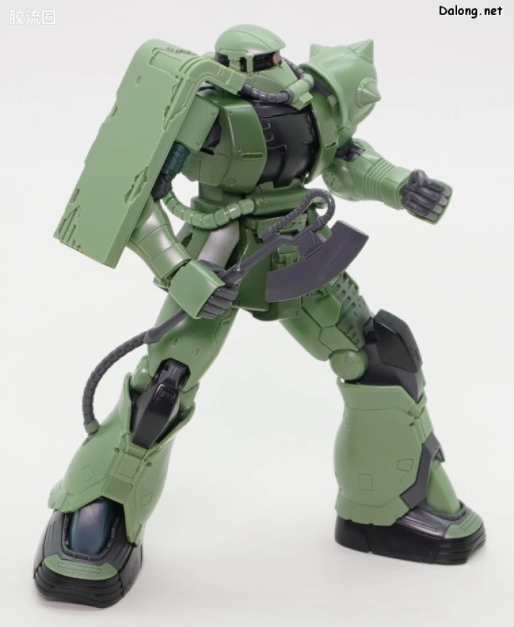 HG 高达库库鲁斯·多安的小岛剧场版 拼装模型 网络限定版 MS-06F 多安专用扎古 - 图片