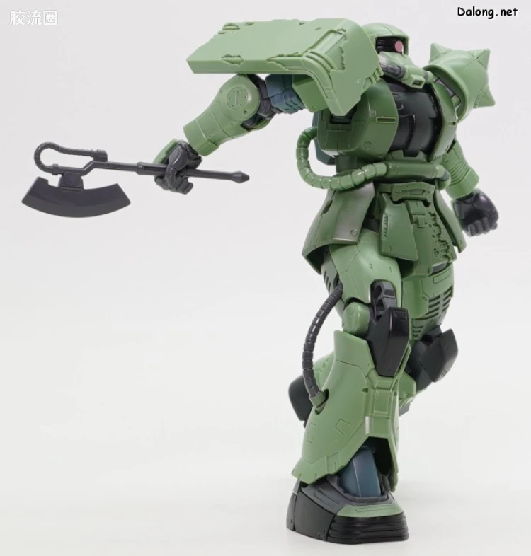 HG 高达库库鲁斯·多安的小岛剧场版 拼装模型 网络限定版 MS-06F 多安专用扎古 - 图片