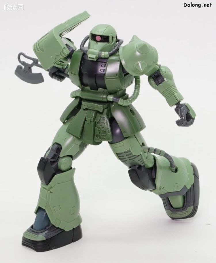 HG 高达库库鲁斯·多安的小岛剧场版 拼装模型 网络限定版 MS-06F 多安专用扎古 - 图片