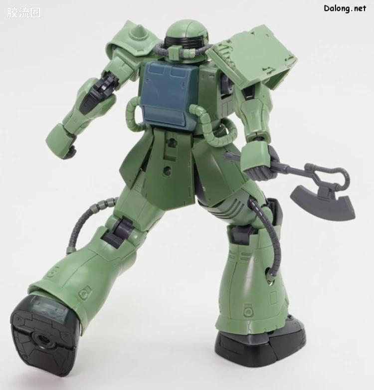 HG 高达库库鲁斯·多安的小岛剧场版 拼装模型 网络限定版 MS-06F 多安专用扎古 - 图片