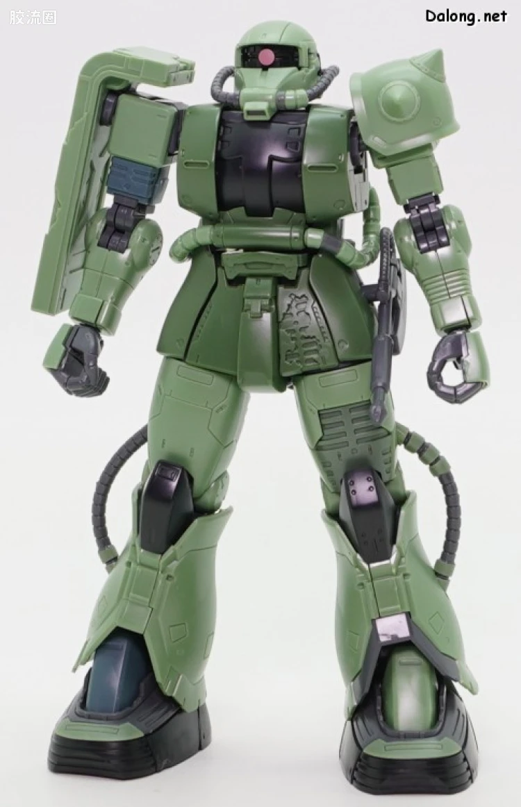 HG 高达库库鲁斯·多安的小岛剧场版 拼装模型 网络限定版 MS-06F 多安专用扎古 - 图片