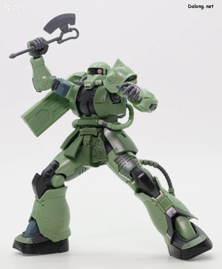 HG 高达库库鲁斯·多安的小岛剧场版 拼装模型 网络限定版 MS-06F 多安专用扎古 - 图片