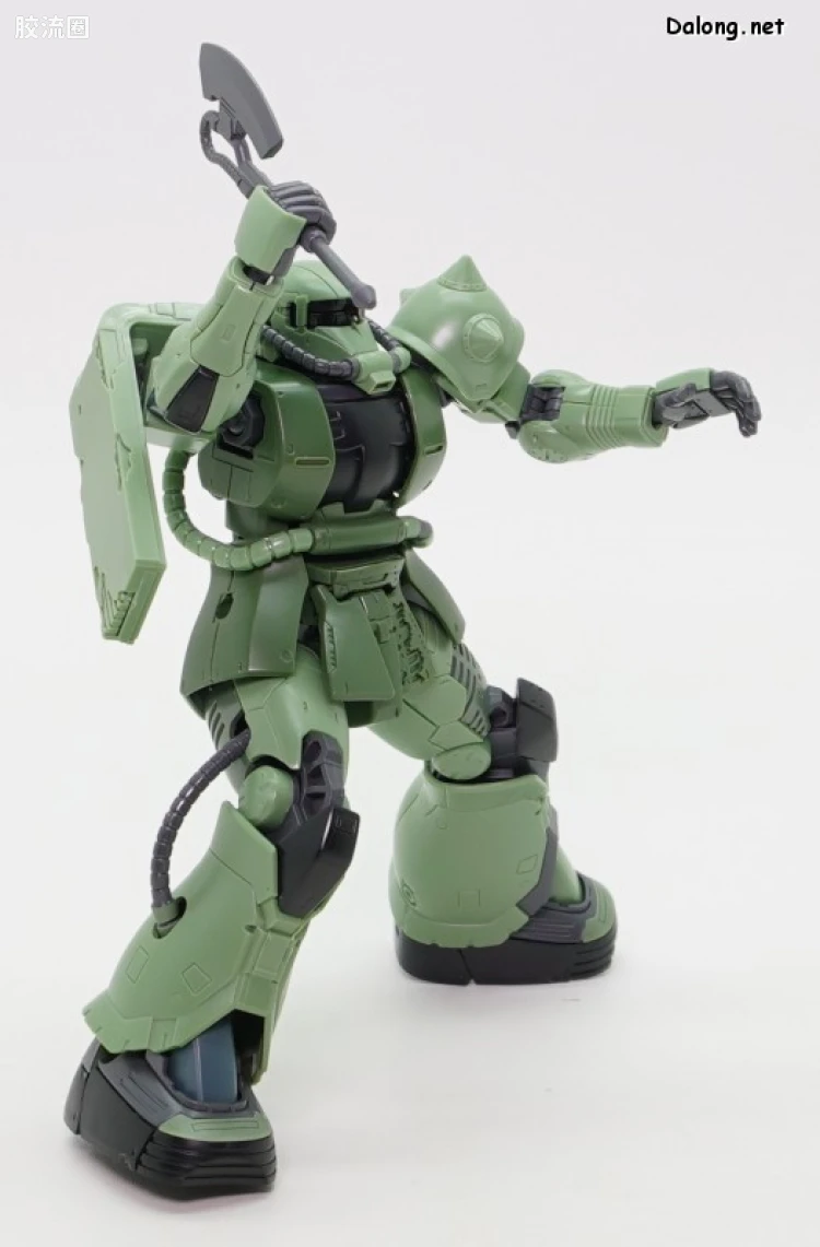 HG 高达库库鲁斯·多安的小岛剧场版 拼装模型 网络限定版 MS-06F 多安专用扎古 - 图片