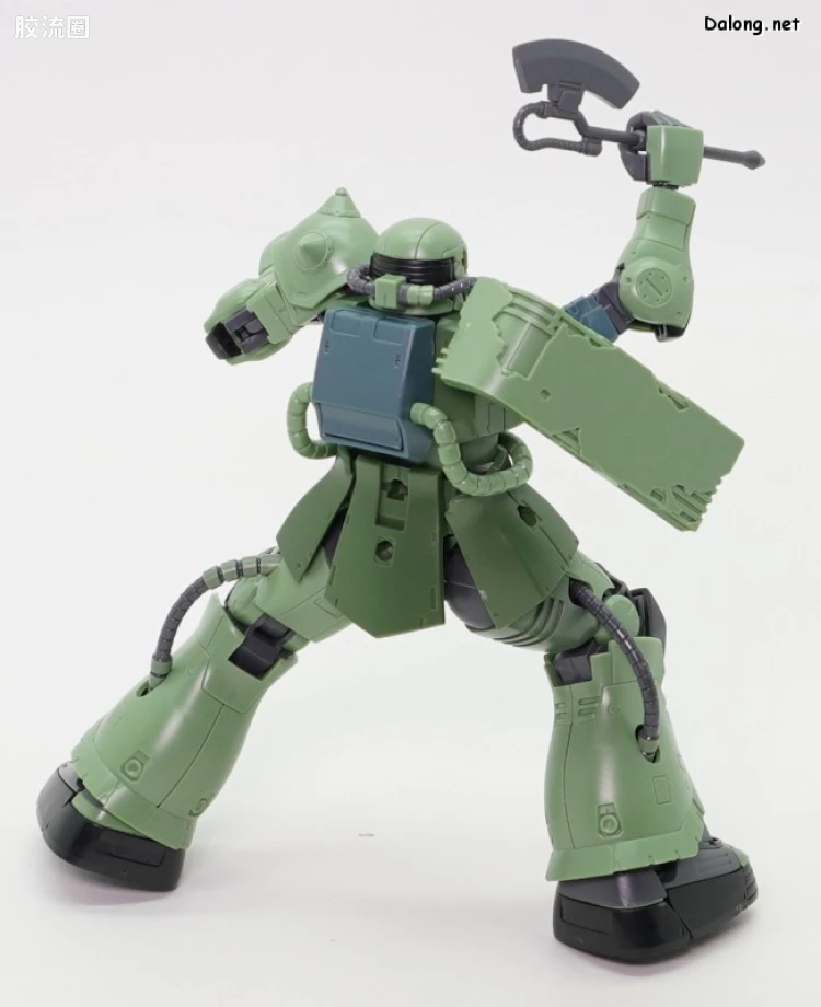 HG 高达库库鲁斯·多安的小岛剧场版 拼装模型 网络限定版 MS-06F 多安专用扎古 - 图片