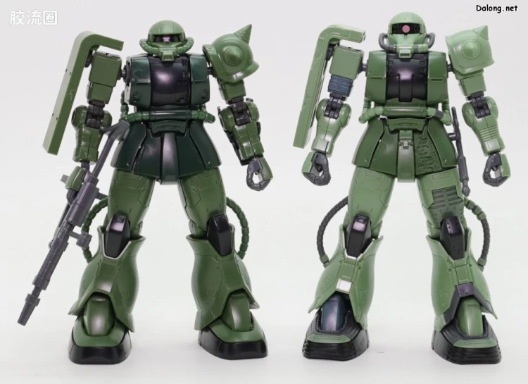 HG 高达库库鲁斯·多安的小岛剧场版 拼装模型 网络限定版 MS-06F 多安专用扎古 - 图片