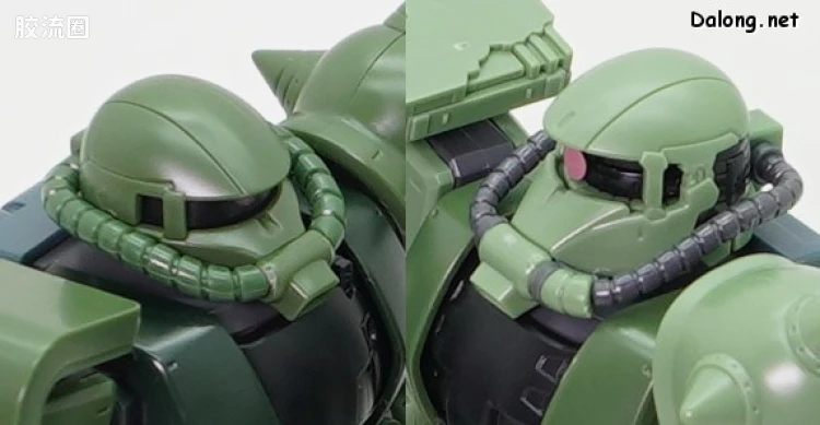 HG 高达库库鲁斯·多安的小岛剧场版 拼装模型 网络限定版 MS-06F 多安专用扎古 - 图片