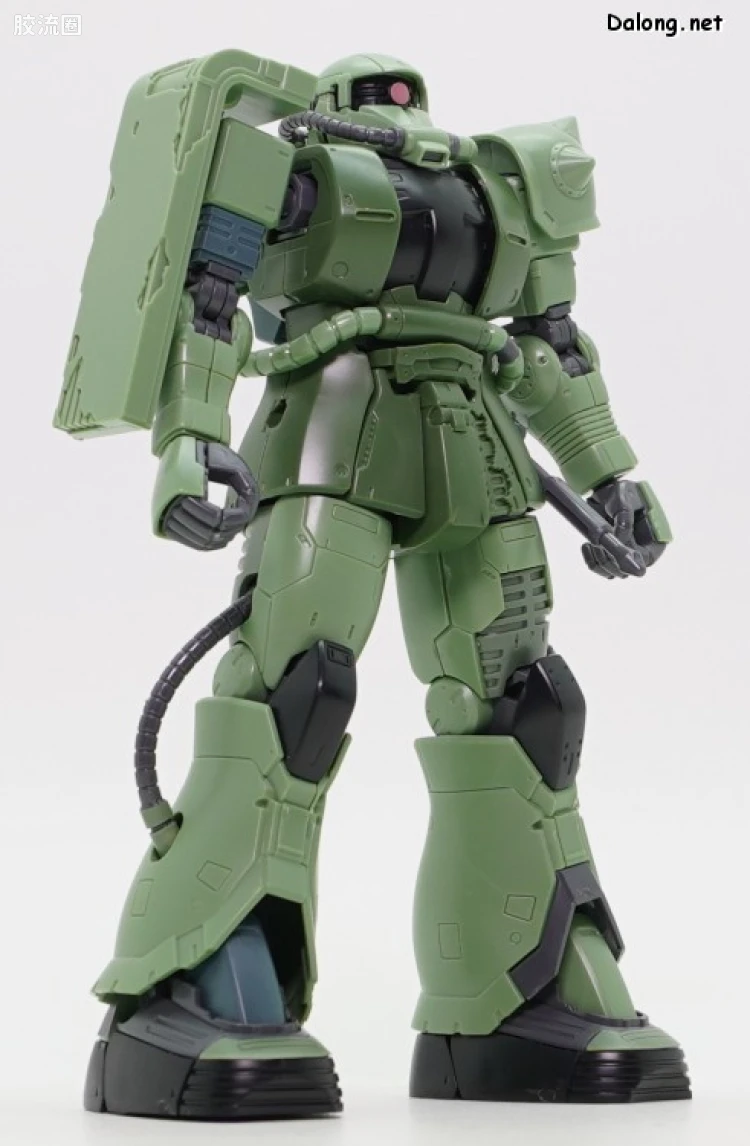 HG 高达库库鲁斯·多安的小岛剧场版 拼装模型 网络限定版 MS-06F 多安专用扎古 - 图片