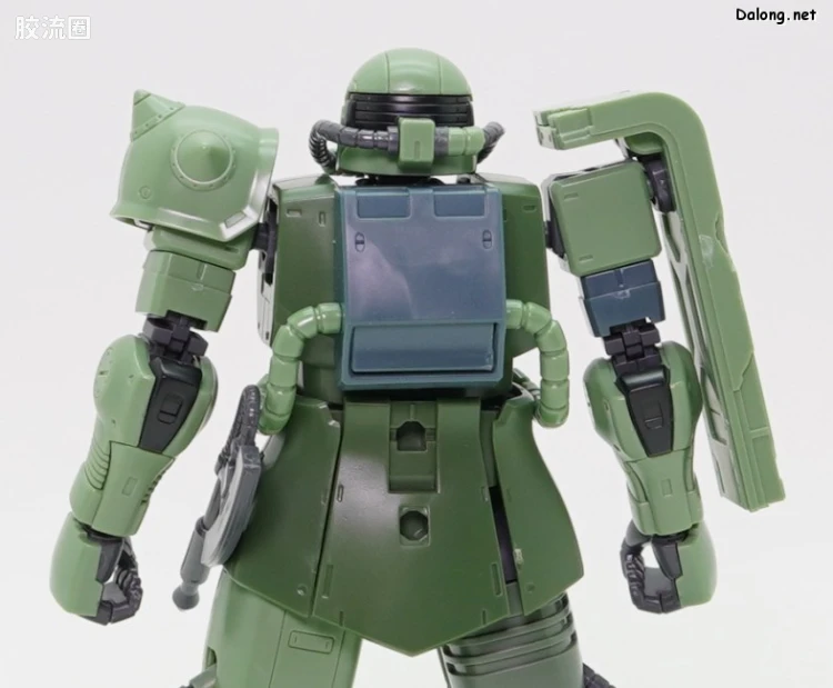 HG 高达库库鲁斯·多安的小岛剧场版 拼装模型 网络限定版 MS-06F 多安专用扎古 - 图片