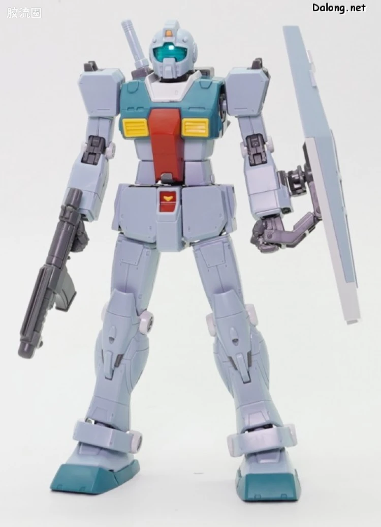 HG 高达库库鲁斯·多安的小岛剧场版 拼装模型 网络限定版 RGM-79 吉姆(史雷加搭乘机) - 图片