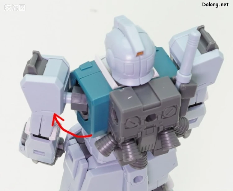 HG 高达库库鲁斯·多安的小岛剧场版 拼装模型 网络限定版 RGM-79 吉姆(史雷加搭乘机) - 图片