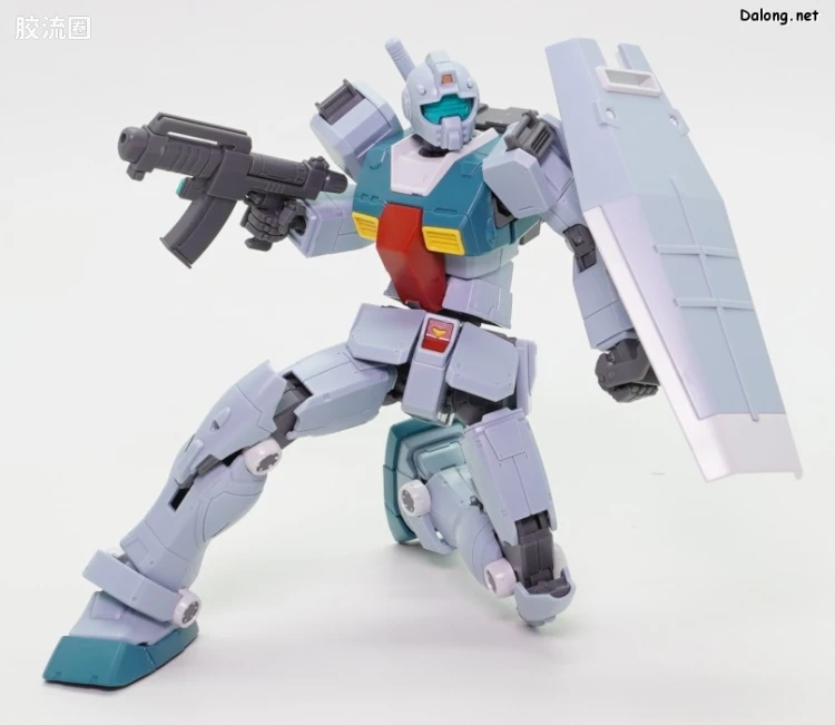 HG 高达库库鲁斯·多安的小岛剧场版 拼装模型 网络限定版 RGM-79 吉姆(史雷加搭乘机) - 图片