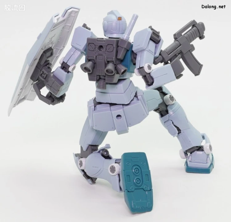 HG 高达库库鲁斯·多安的小岛剧场版 拼装模型 网络限定版 RGM-79 吉姆(史雷加搭乘机) - 图片