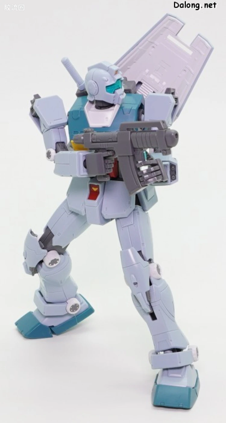 HG 高达库库鲁斯·多安的小岛剧场版 拼装模型 网络限定版 RGM-79 吉姆(史雷加搭乘机) - 图片