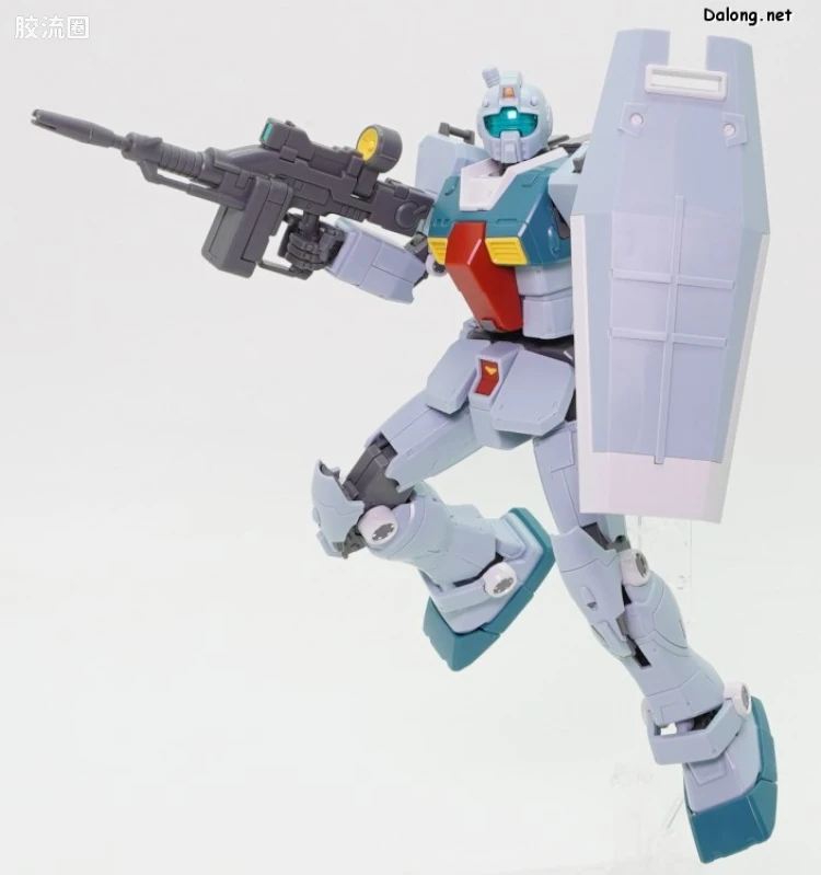 HG 高达库库鲁斯·多安的小岛剧场版 拼装模型 网络限定版 RGM-79 吉姆(史雷加搭乘机) - 图片