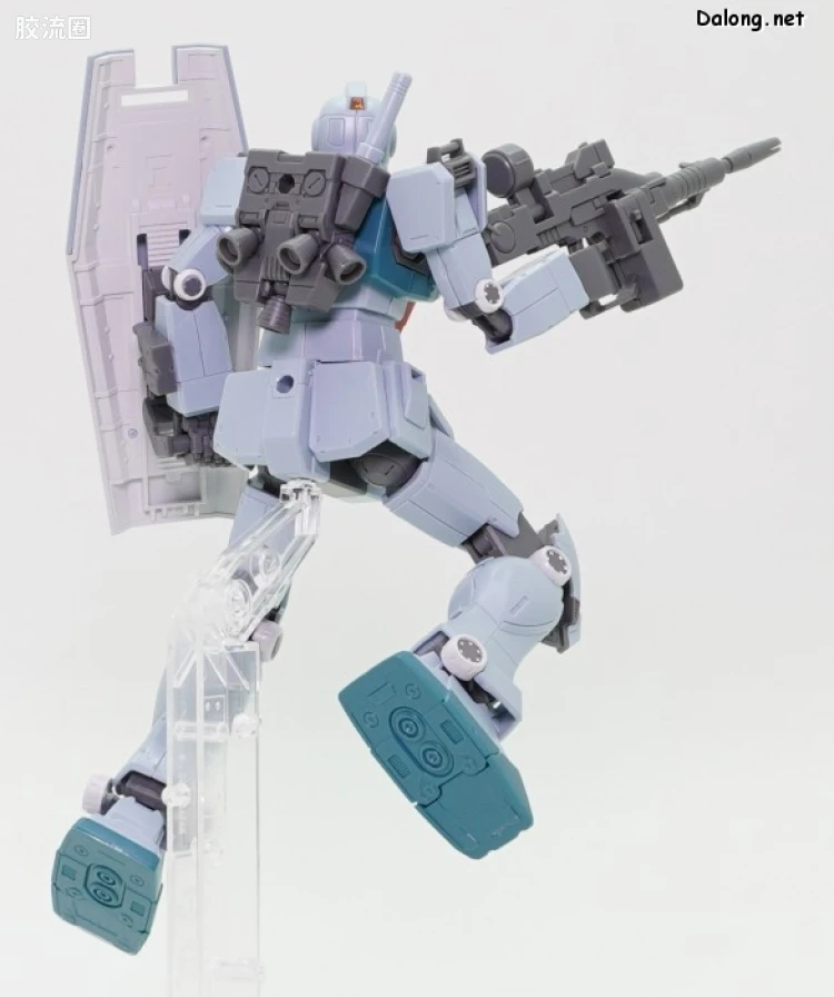 HG 高达库库鲁斯·多安的小岛剧场版 拼装模型 网络限定版 RGM-79 吉姆(史雷加搭乘机) - 图片