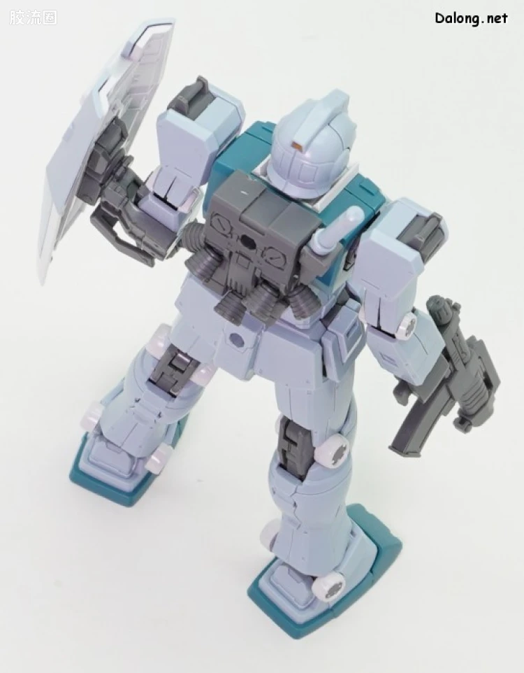 HG 高达库库鲁斯·多安的小岛剧场版 拼装模型 网络限定版 RGM-79 吉姆(史雷加搭乘机) - 图片
