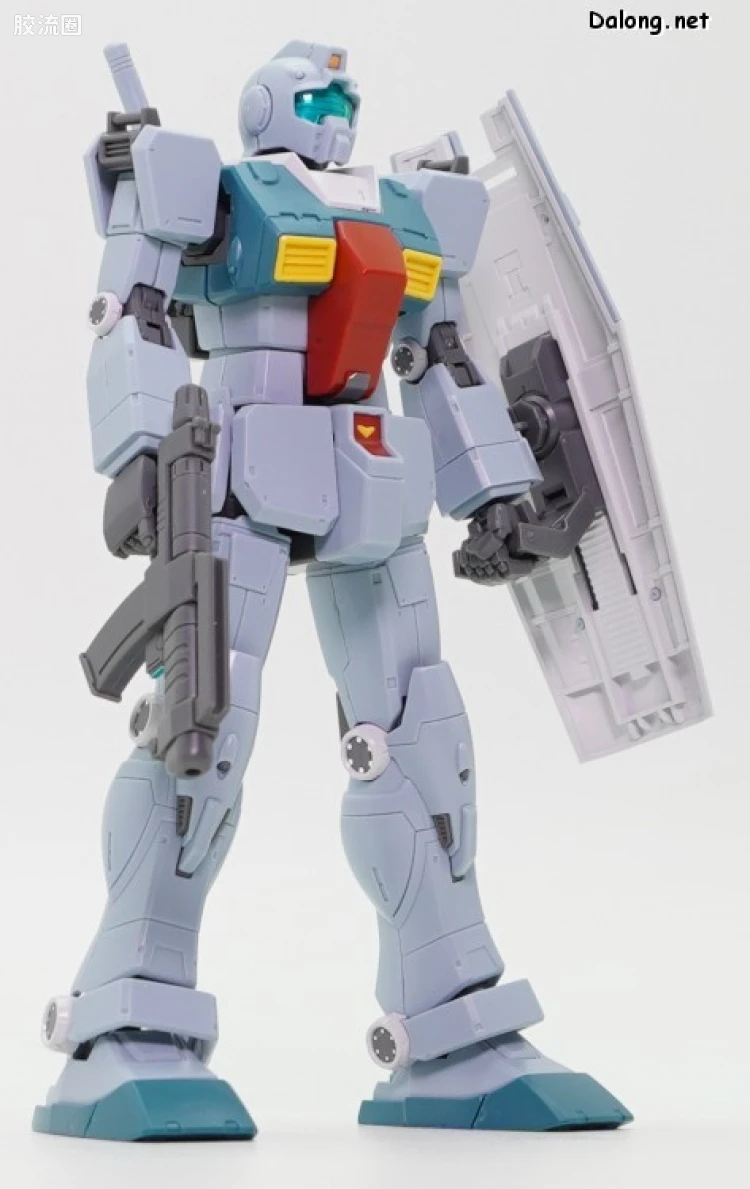 HG 高达库库鲁斯·多安的小岛剧场版 拼装模型 网络限定版 RGM-79 吉姆(史雷加搭乘机) - 图片