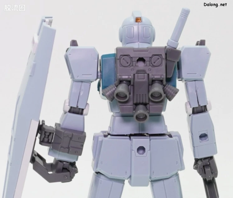 HG 高达库库鲁斯·多安的小岛剧场版 拼装模型 网络限定版 RGM-79 吉姆(史雷加搭乘机) - 图片