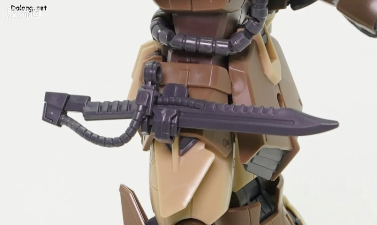 HG 高达库库鲁斯·多安的小岛剧场版 拼装模型 网络限定版 MS-06GD 高机动型扎古 地上用(艾格巴机) - 图片