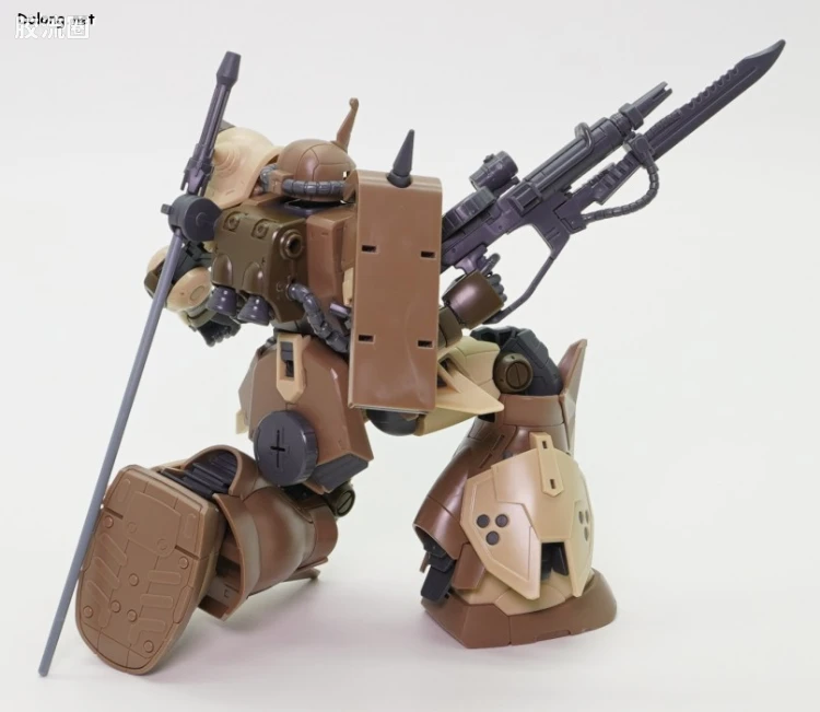 HG 高达库库鲁斯·多安的小岛剧场版 拼装模型 网络限定版 MS-06GD 高机动型扎古 地上用(艾格巴机) - 图片