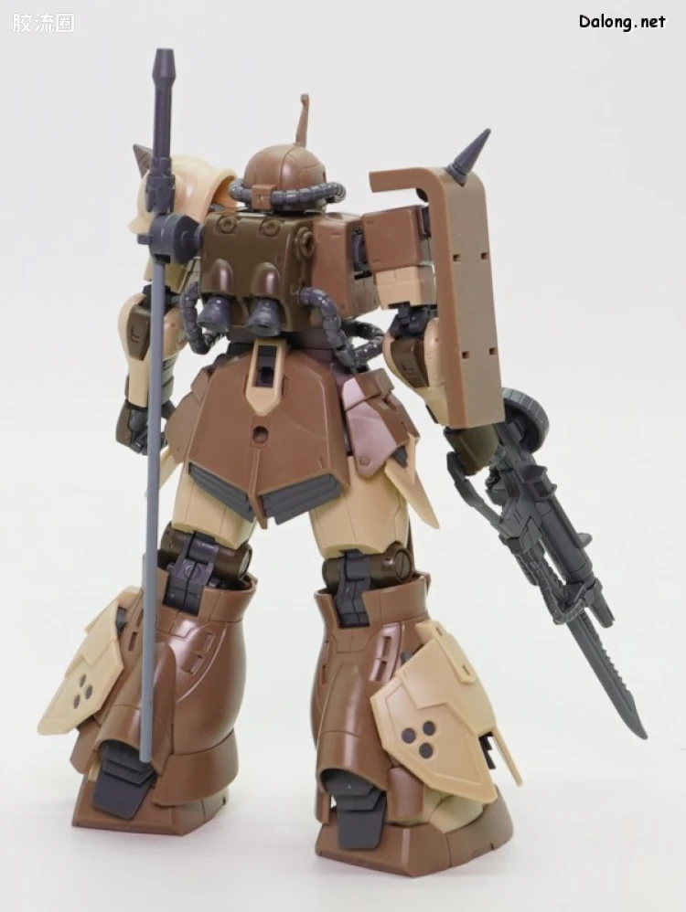 HG 高达库库鲁斯·多安的小岛剧场版 拼装模型 网络限定版 MS-06GD 高机动型扎古 地上用(艾格巴机) - 图片