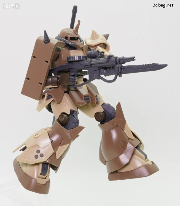 HG 高达库库鲁斯·多安的小岛剧场版 拼装模型 网络限定版 MS-06GD 高机动型扎古 地上用(艾格巴机) - 图片