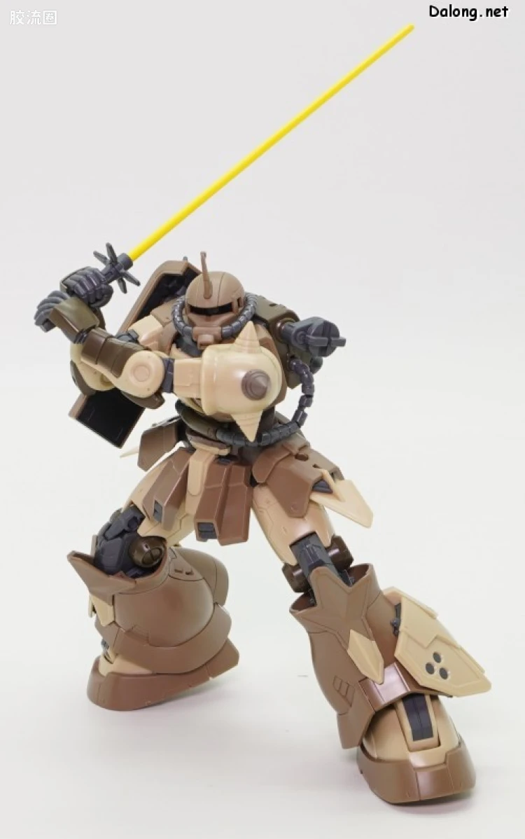 HG 高达库库鲁斯·多安的小岛剧场版 拼装模型 网络限定版 MS-06GD 高机动型扎古 地上用(艾格巴机) - 图片