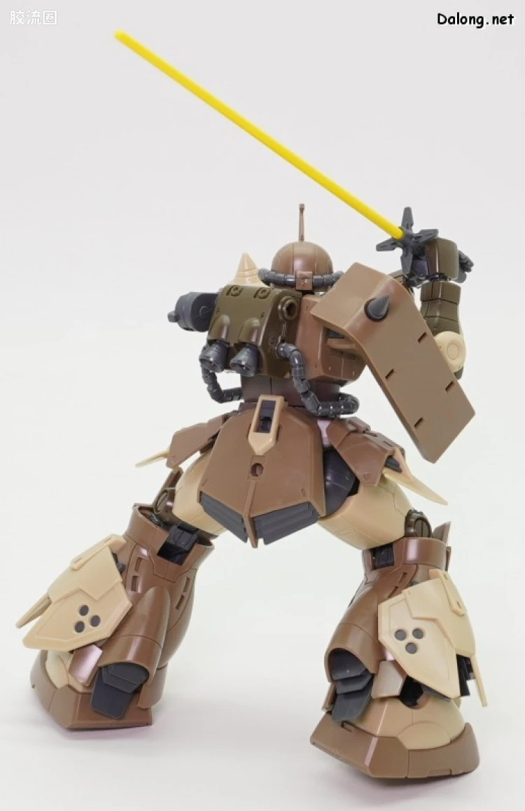 HG 高达库库鲁斯·多安的小岛剧场版 拼装模型 网络限定版 MS-06GD 高机动型扎古 地上用(艾格巴机) - 图片