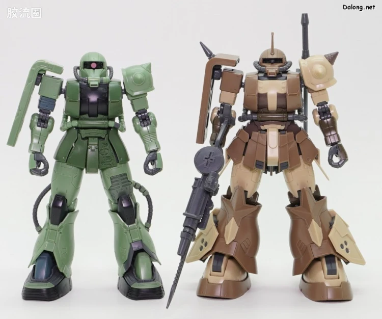 HG 高达库库鲁斯·多安的小岛剧场版 拼装模型 网络限定版 MS-06GD 高机动型扎古 地上用(艾格巴机) - 图片