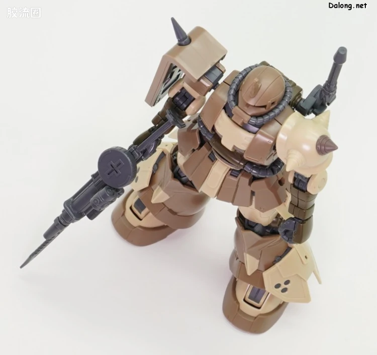 HG 高达库库鲁斯·多安的小岛剧场版 拼装模型 网络限定版 MS-06GD 高机动型扎古 地上用(艾格巴机) - 图片