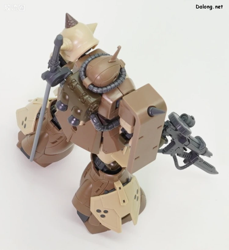 HG 高达库库鲁斯·多安的小岛剧场版 拼装模型 网络限定版 MS-06GD 高机动型扎古 地上用(艾格巴机) - 图片